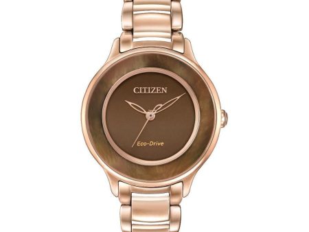 CITIZEN Ladies Eco-Drive Capella EM0382-86X For Cheap