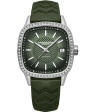 Raymond Weil Freelancer Ladies Automatic Green Dial Leather 2490-SCS-52051 Online Sale