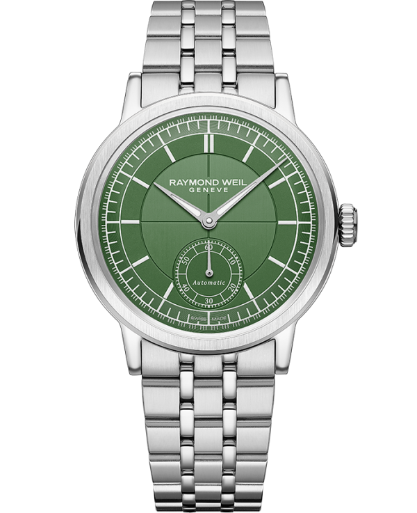 Raymond Weil Millesime Men s Automatic British Racing Green Dial Bracelet 2930-ST-52001 Online