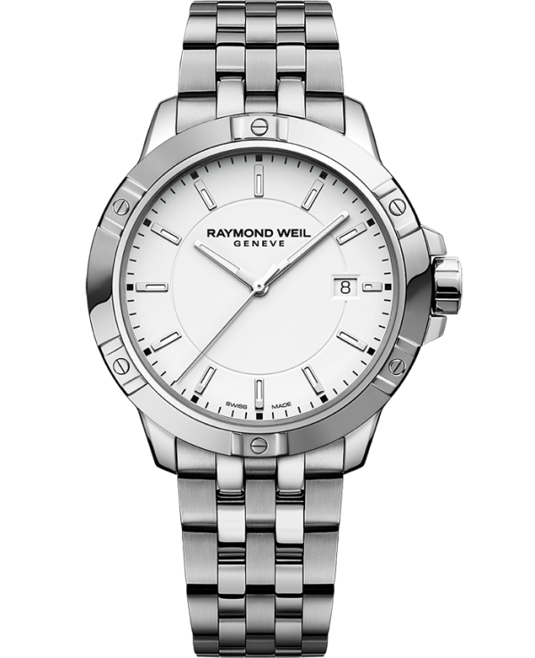 Raymond Weil Tango Men s Quartz White Dial Bracelet 8160-ST-30041 on Sale