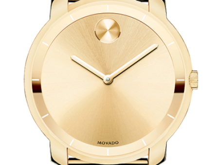 MOVADO BOLD 36MM YELLOW GOLD For Cheap