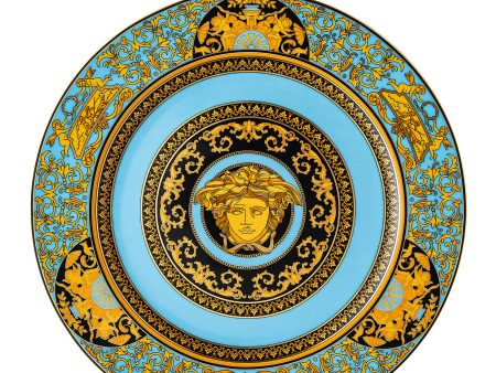 Versace Medusa Celeste Service Plate 30 cm Ref :19300-403712-10230 Hot on Sale