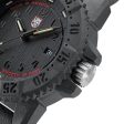 Limited Edition Luminox Master Carbon SEAL CARBONOX+ Black Dial Black Rubber Interchangeable Black NATO Strap Date Divers Quartz Mens Watch XS.3801.SIS.SET Online now