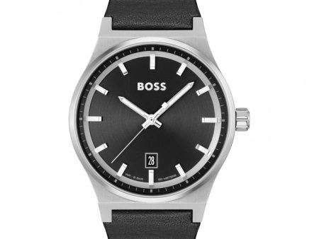 Boss Candor Quartz Men s Watch 1514075 on Sale