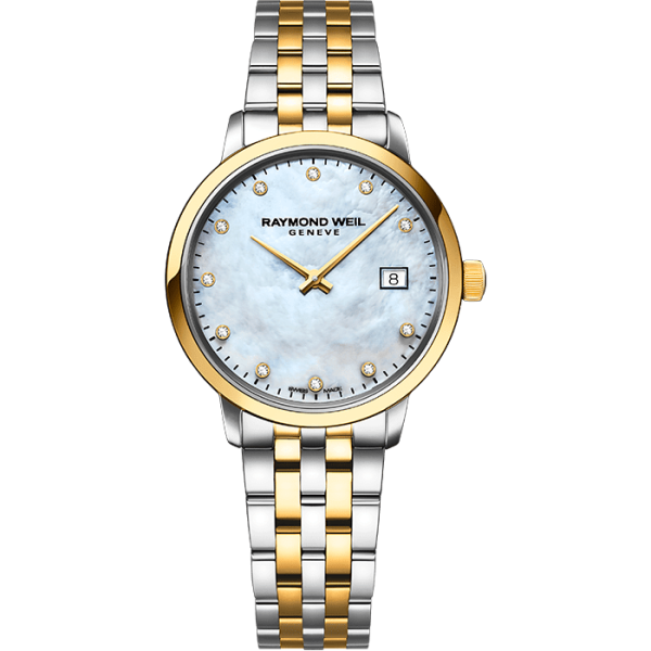 Raymond Weil Toccata Ladies Two-tone Gold Diamond Quartz 5985-STP-97081 Discount