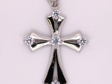 Cross Pendant - CR007-CROSS For Cheap