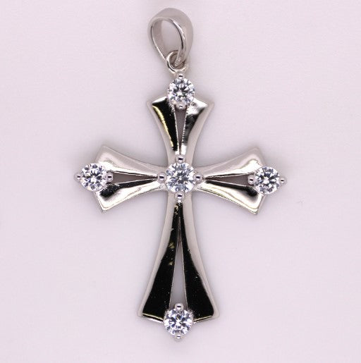 Cross Pendant - CR007-CROSS For Cheap