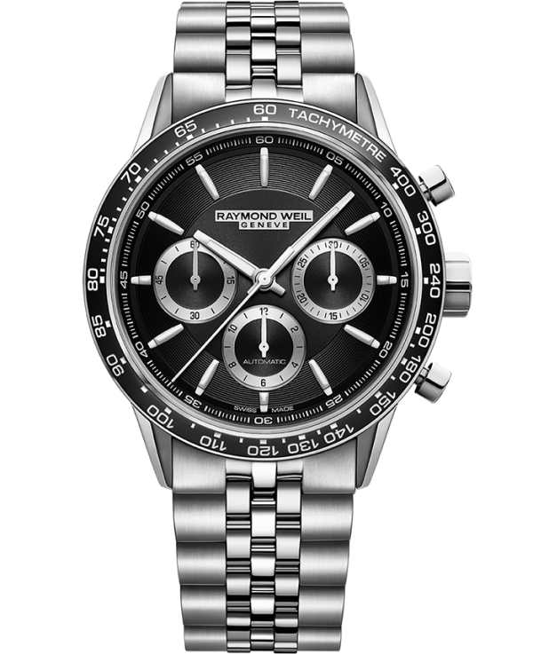 Raymond Weil Freelancer Men s Automatic Chronograph Bracelet 7741-ST1-20021 Online Hot Sale