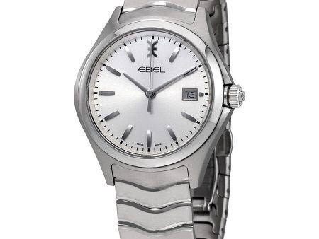 EBEL WAVE QUARTZ 40MM 1216200 For Discount