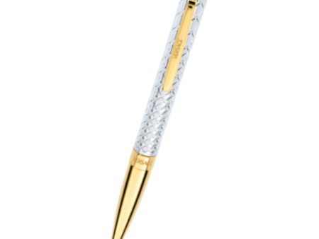 Versace Reve Ball Point pen - stainless steel & gold plated Online now