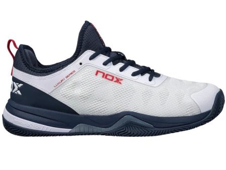 NOX SHOES LUX NERBO WHITE NAVY CALUXNERWHNA Sale