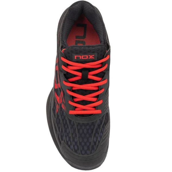 NOX SHOES AT10 LUX BLACK RED  CALATLUXNERO For Cheap