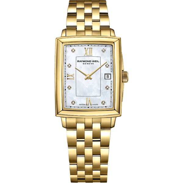 Raymond Weil Toccata Ladies Gold Diamond Quartz 5925-P-00995 For Cheap