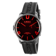 U-BOAT DARKMOON 44MM RED GLASS SS RUBBER CODE 8465 B Discount