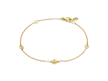 Gucci Interlocking G 18ct Yellow Gold Diamond Bracelet Ref : YBA679117001017 Online Sale