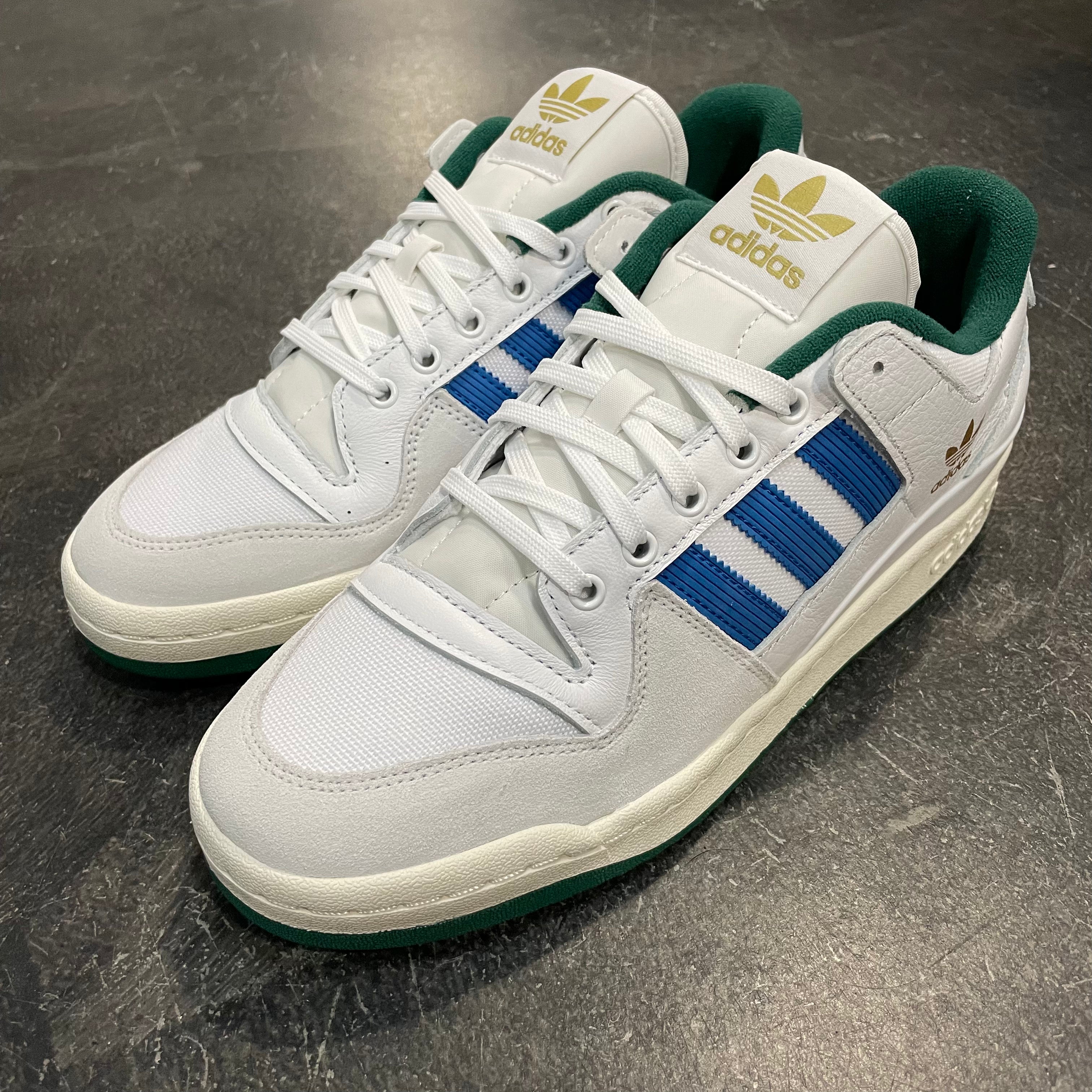 Adidas Forum 84 Low ADV White Blue Green Cheap