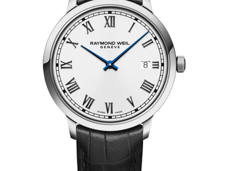 Raymond Weil Toccata Men s Classic White Dial Leather Quartz 5485-STC-00359 Online now