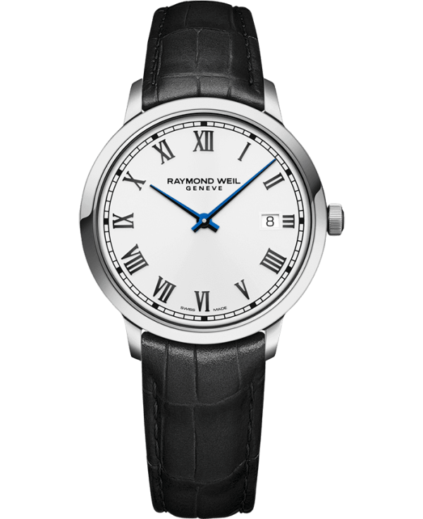 Raymond Weil Toccata Men s Classic White Dial Leather Quartz 5485-STC-00359 Online now