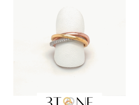 3Tone Collection - Clarity Ring Ref :3CIRCR02 Hot on Sale