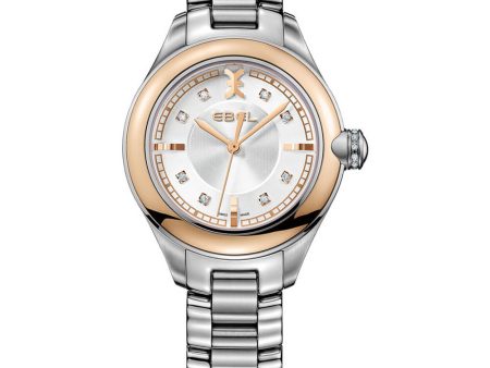 EBEL ONDE QUARTZ 30MM LADIES WATCH 1216094 Online now